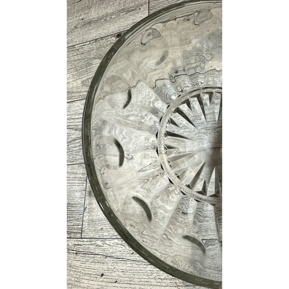 Small Round Glass Bowl Trinket Dish 5.5‎ X 2
